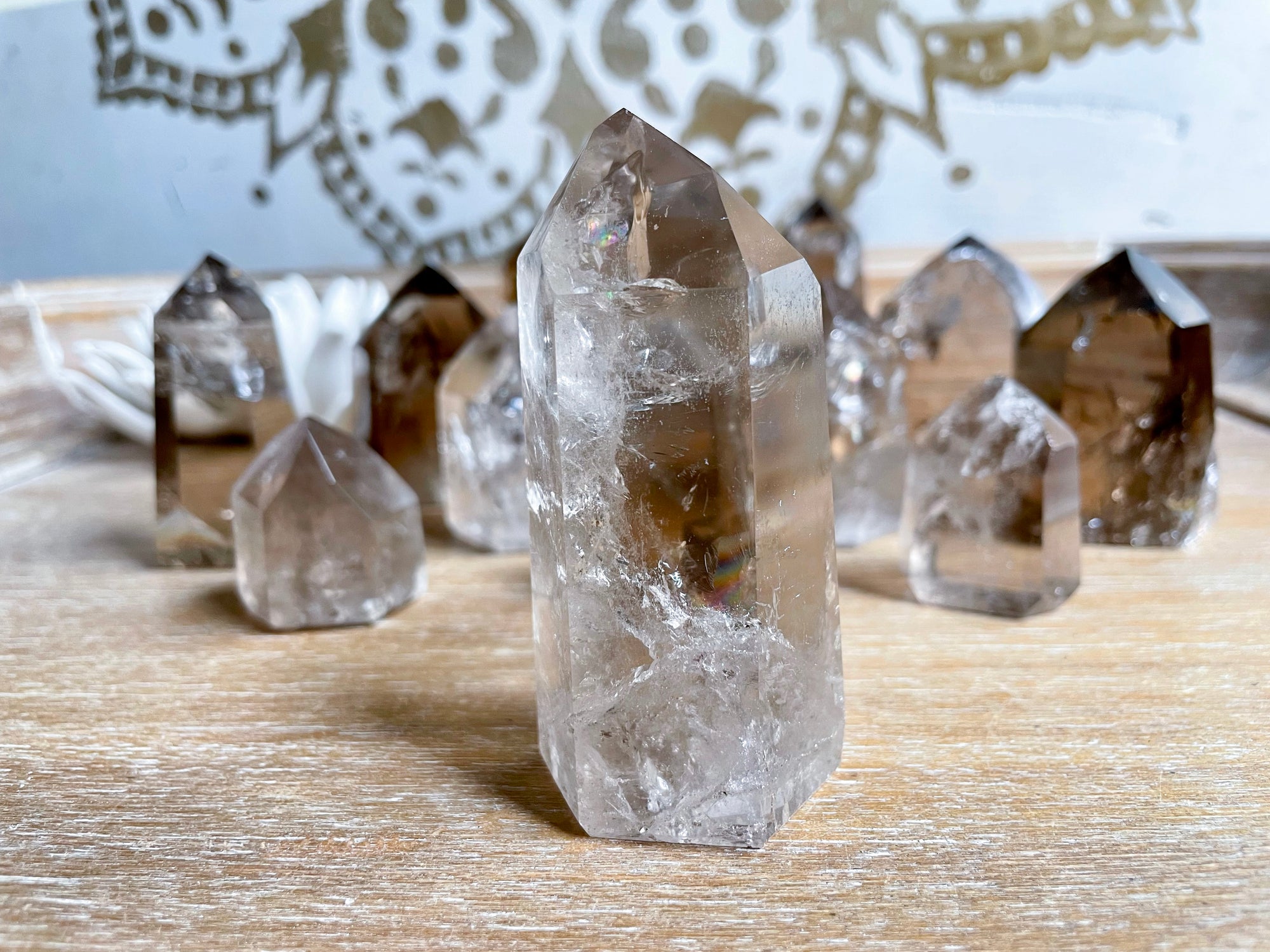 Natural Smoky Quartz Point || Brazil