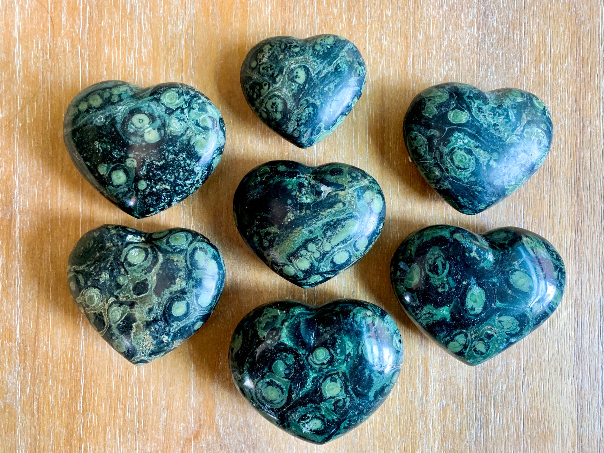 Kambaba Jasper Heart