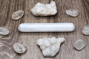 Polished Selenite Wand