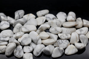 Howlite Tumbled Stone || Small