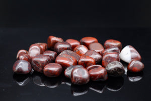 Red Brecciated Jasper Tumbled Stone