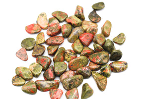 Unakite Tumbled Stone || Small