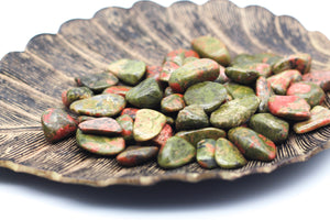 Unakite Tumbled Stone || Small