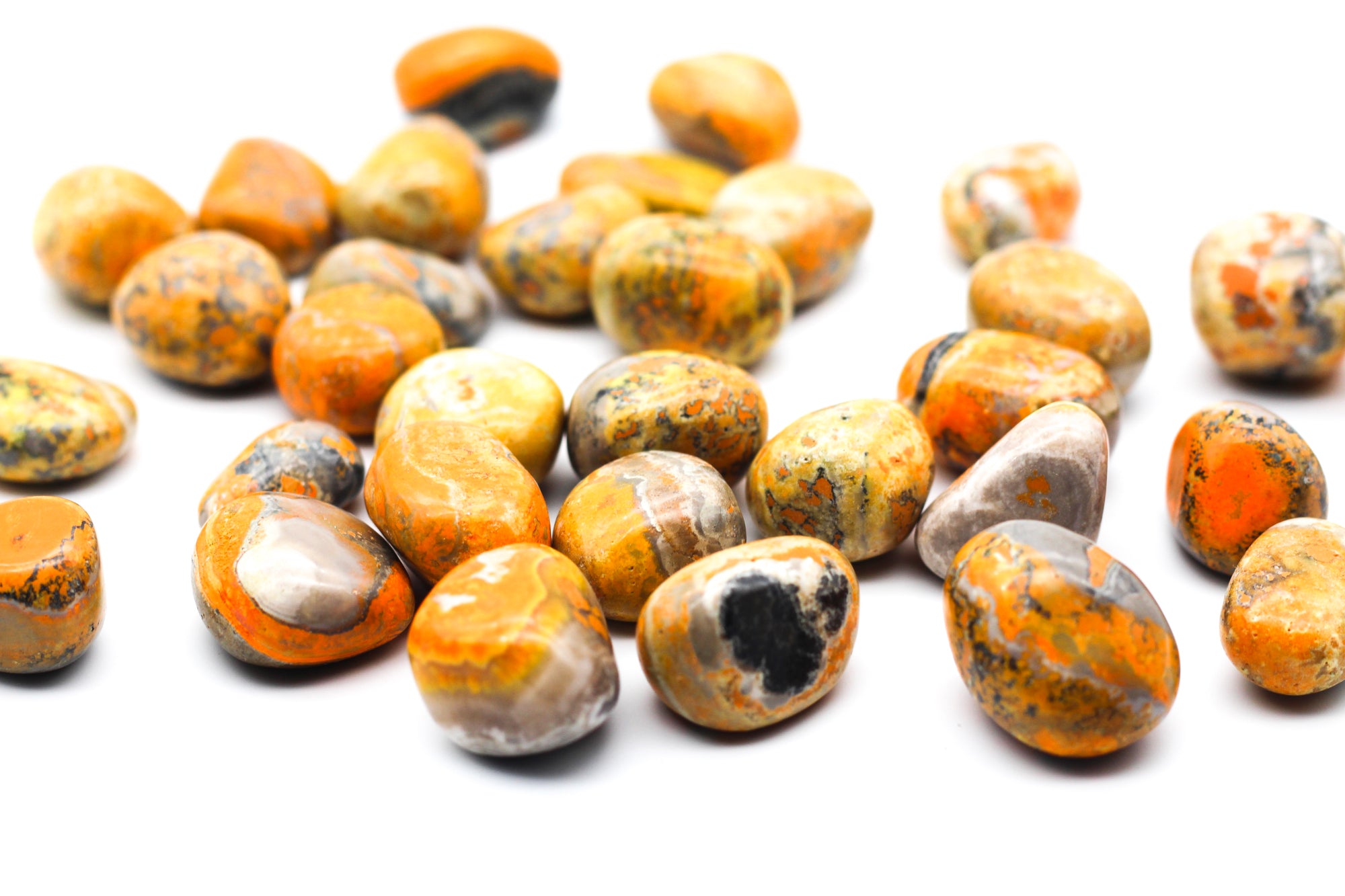 Bumblebee Jasper Tumbled Stone