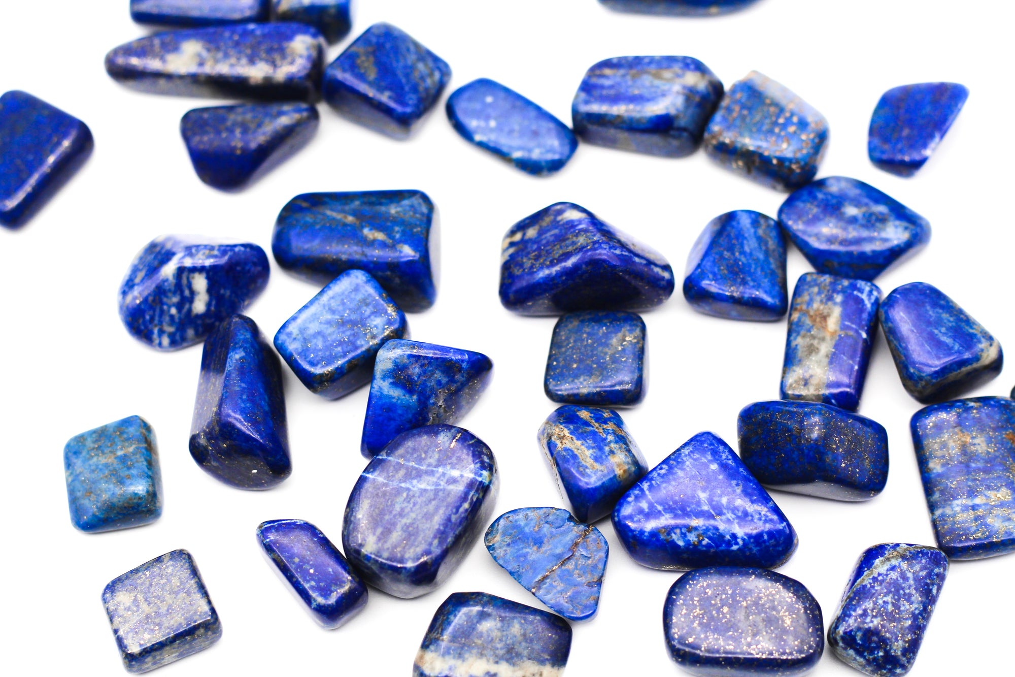 Lapis Lazuli Tumbled Stone || Small