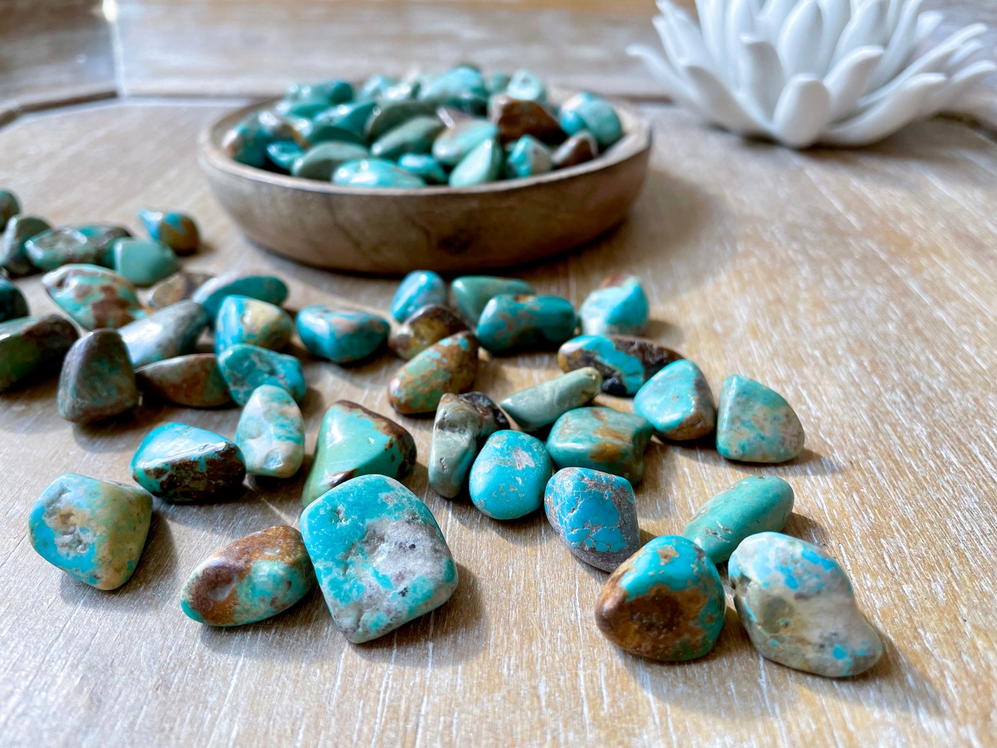 Turquoise shop tumbled stone