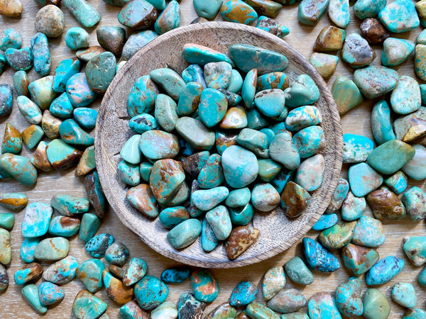 Turquoise Tumbled Stone || Mexico - Angelic Roots