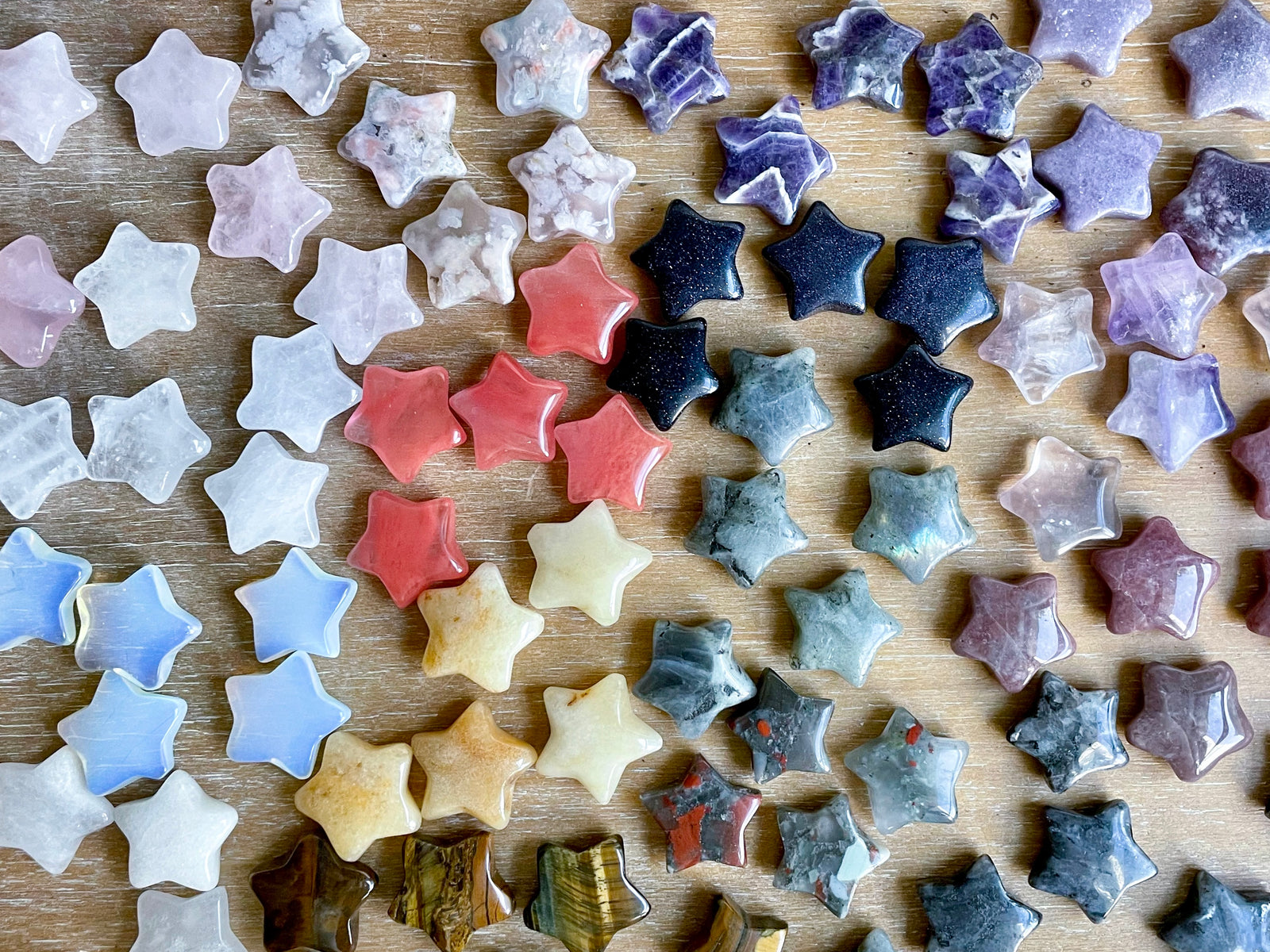 Mini Assorted Star Carvings
