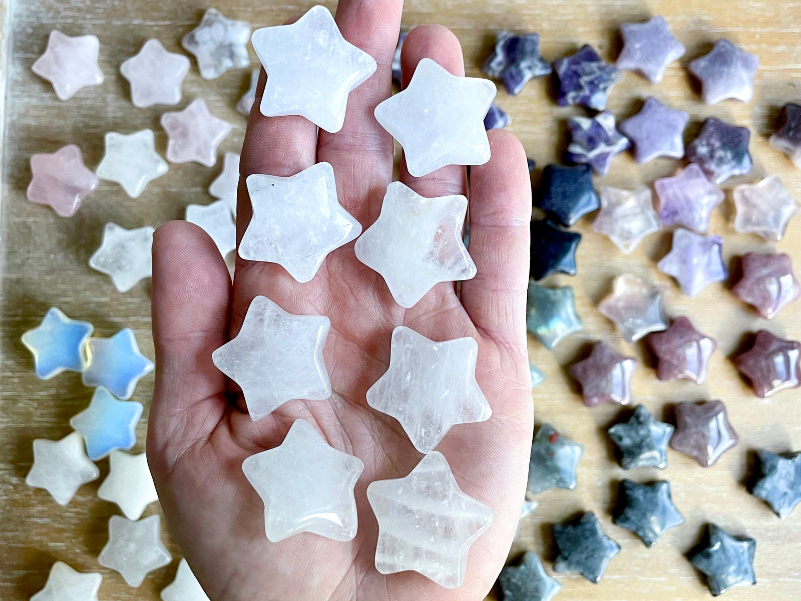 Mini Assorted Star Carvings
