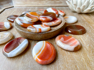 Carnelian Worry Stone