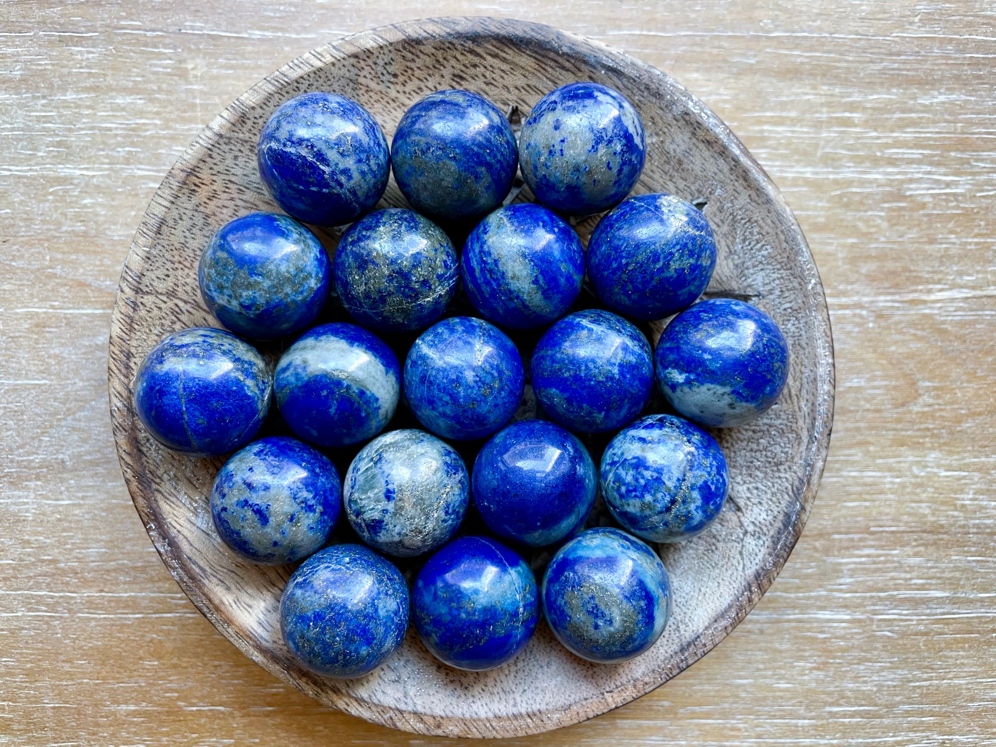 Lapis Lazuli Sphere || Marble