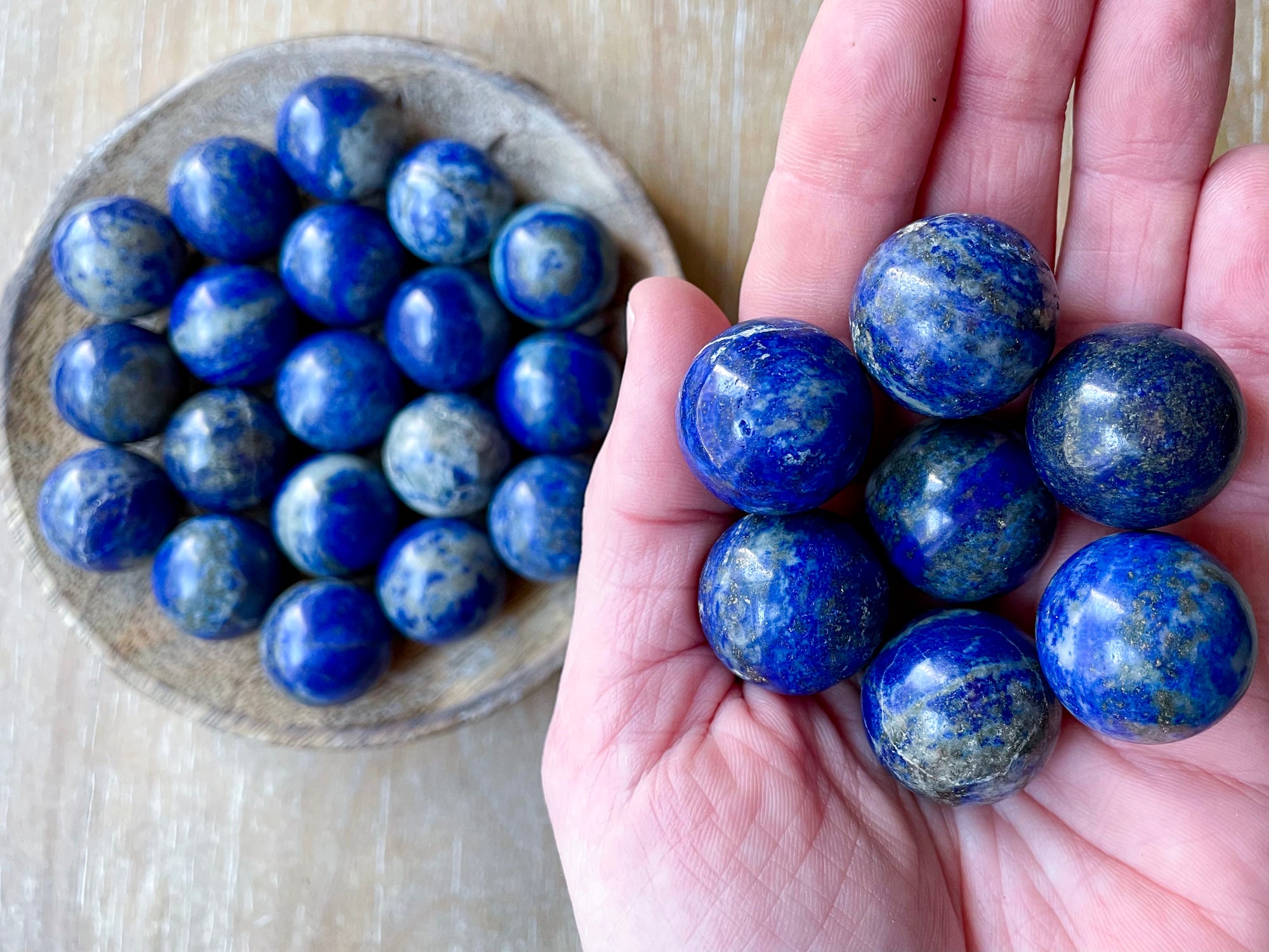 Lapis Lazuli Sphere || Marble