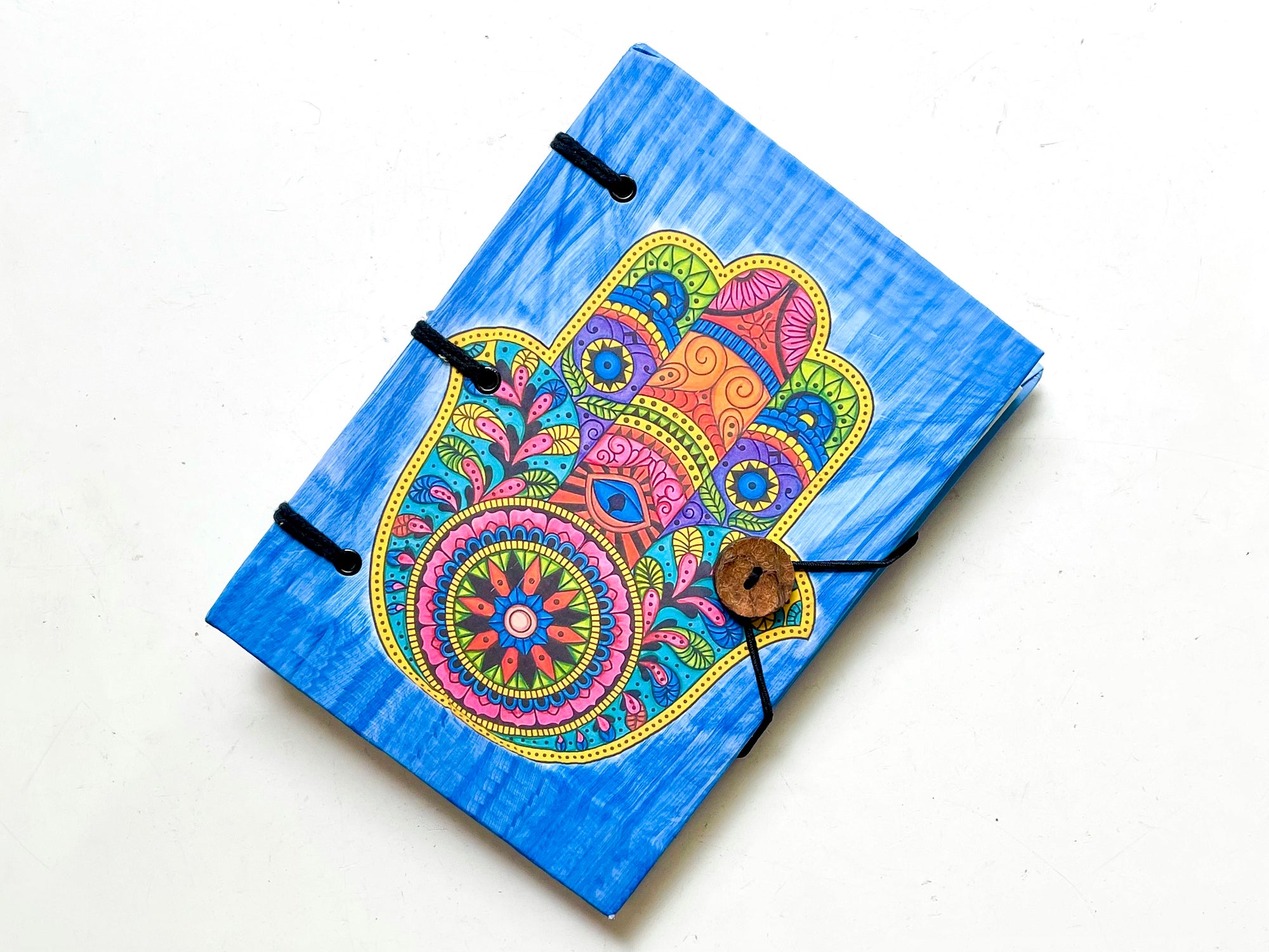 Hardcover Printed Journal - Hamsa