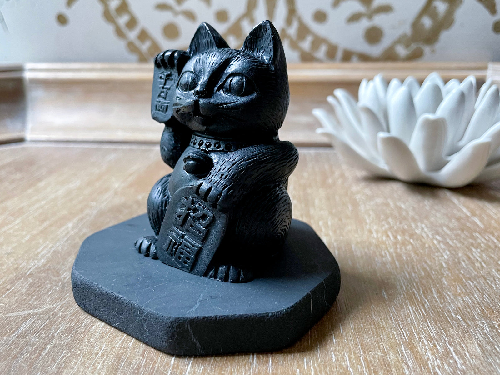 Shungite Money Cat