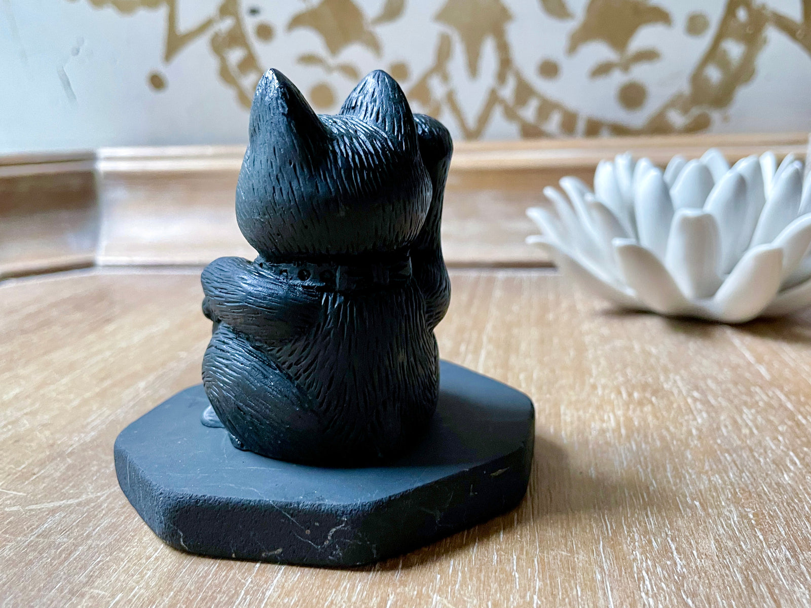 Shungite Money Cat
