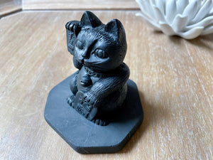 Shungite Money Cat