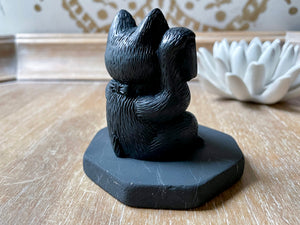 Shungite Lucky Money Cat