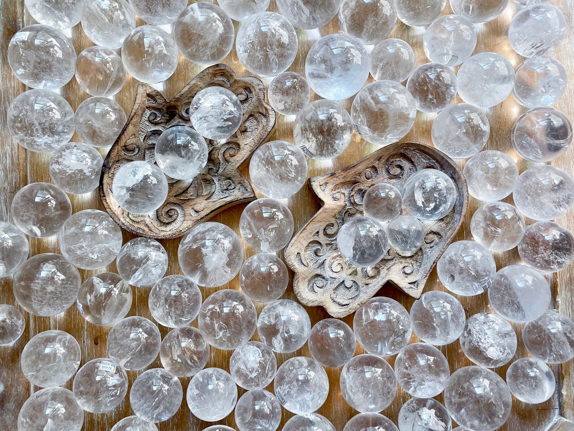 Brazilian Clear Quartz Sphere