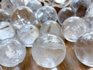 Brazilian Clear Quartz Sphere