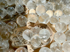 Brazilian Clear Quartz Mini Sphere