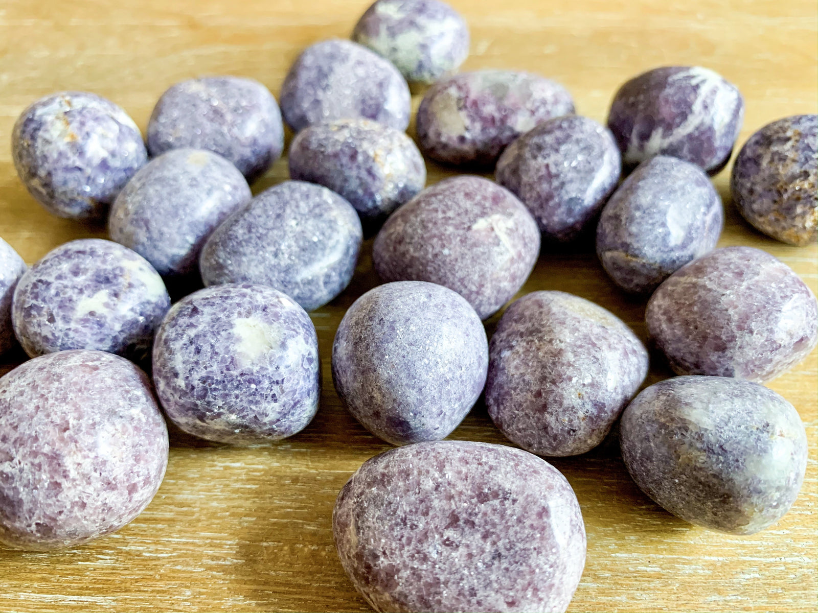 Lepidolite Large Hand Polished Tumbled Stones