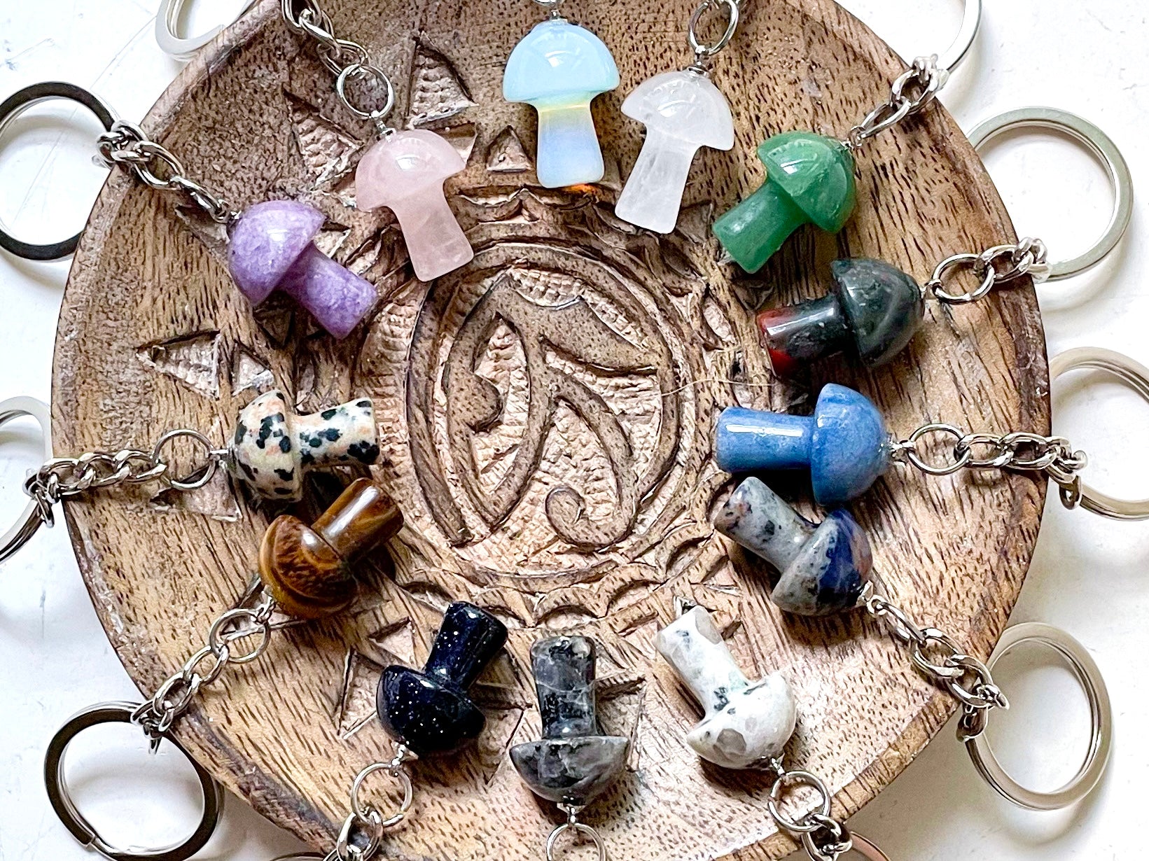 Enchanted Mushroom Key Chain