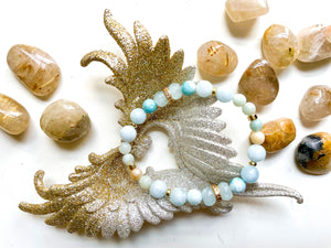 Connecting with the Archangel || Archangel Raguel || Aquamarine, Larimar & Amazonite