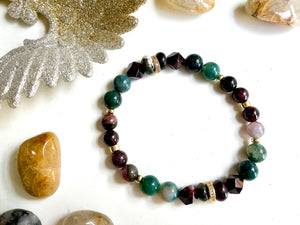 Connecting with Archangels || Archangel Metatron || Rainbow Tourmaline, Moss Agate and Garnet