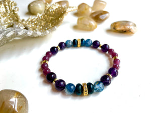 Connecting with Archangels || Archangel Micheal || Apatite, Kyanite, Amethyst & Lepidolite