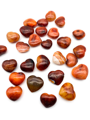 Carnelian Crystal Heart