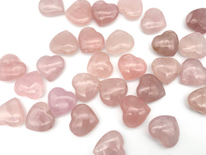 Rose Quartz Crystal Heart