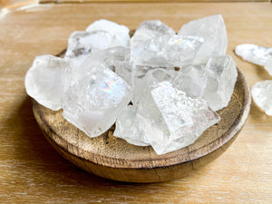 Ice (Clear) Calcite Rough Tumbled Stone