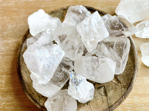 Ice (Clear) Calcite Rough Tumbled Stone