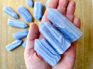 Blue Lace Agate Point