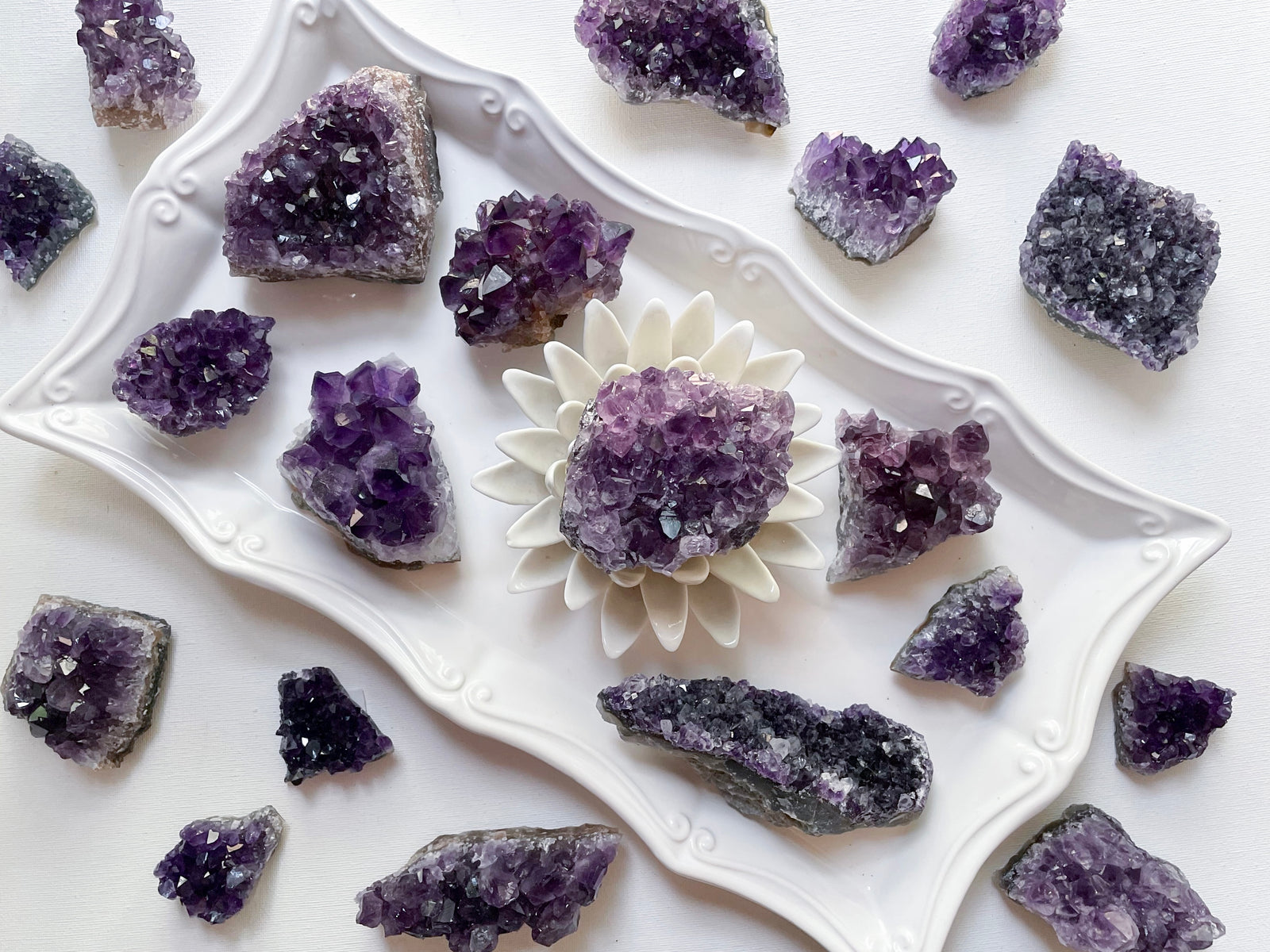 Amethyst Clusters || Grade A - #23