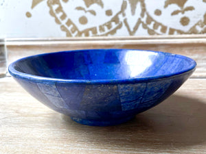 Lapis Lazuli Inlay Bowl