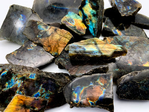 Labradorite Raw & Polished Pieces