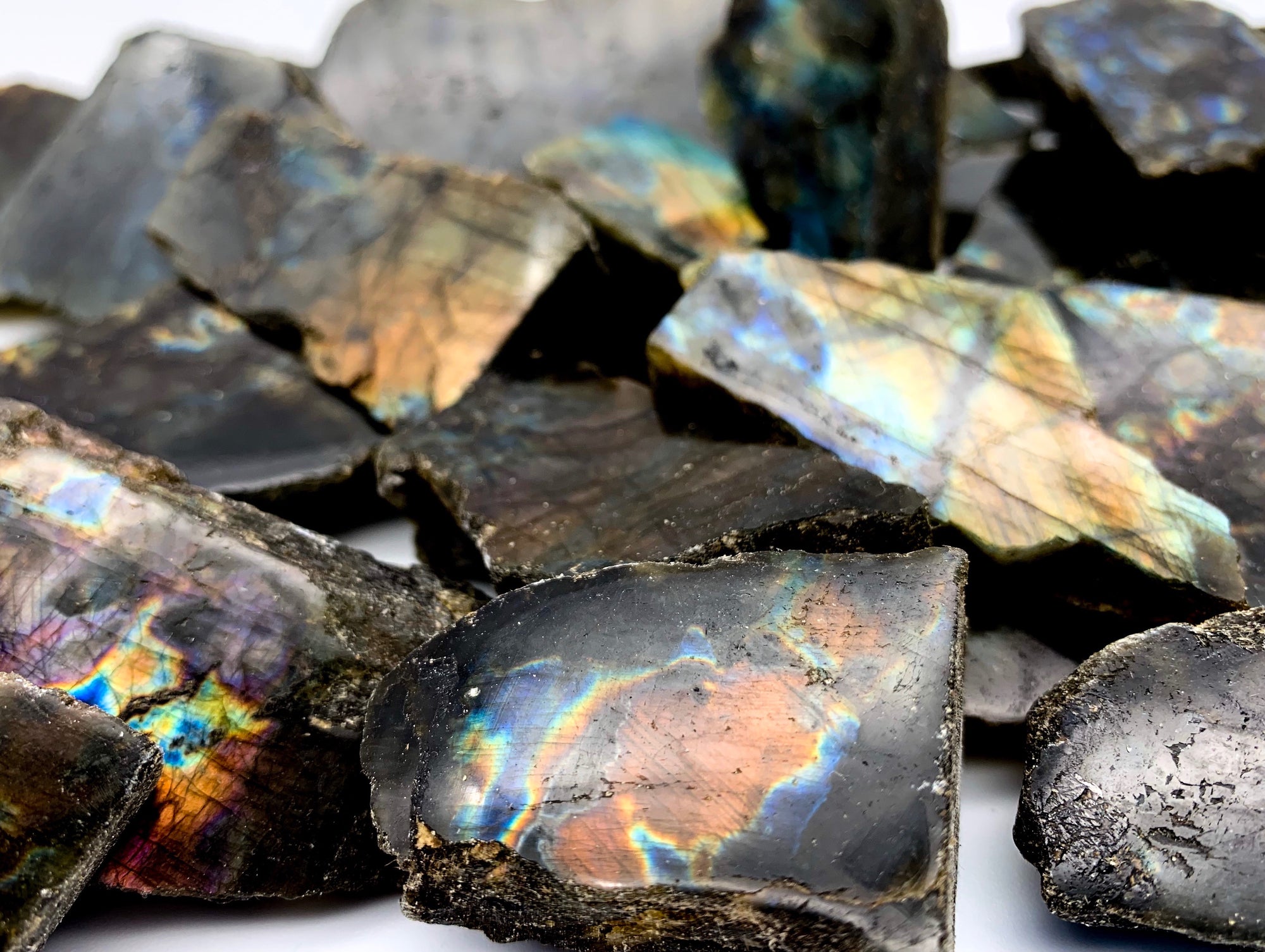 Labradorite Raw & Polished Pieces