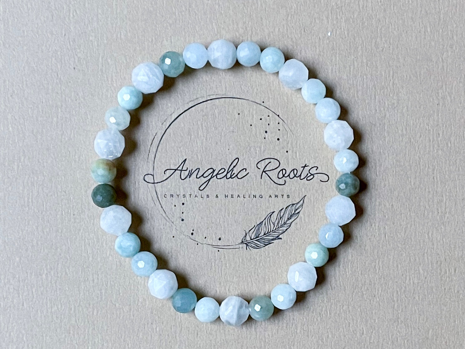 Burmese Jade & Moonstone Bracelet || Reiki Infused