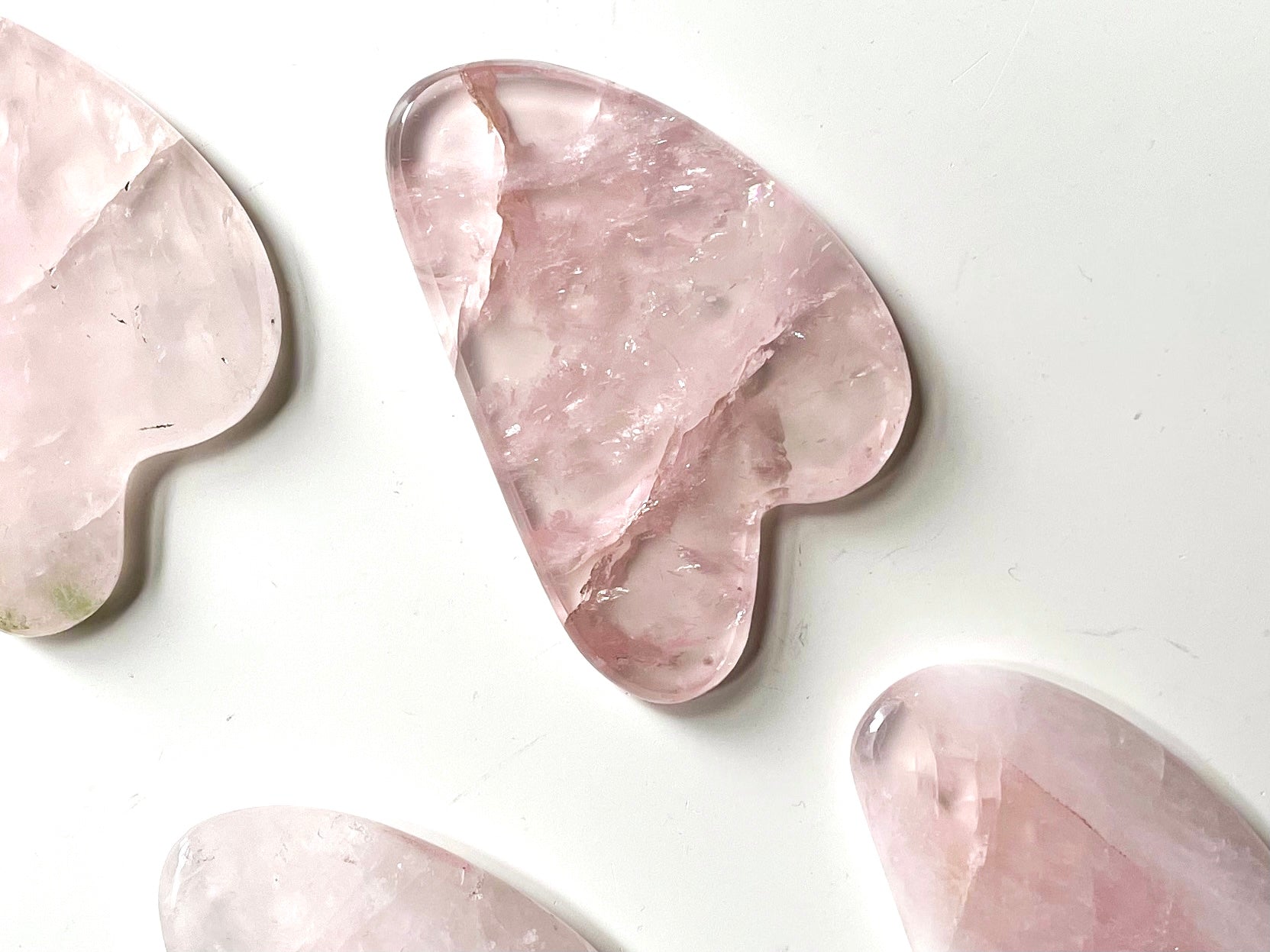 Crystal Gua Sha - Rose Quartz