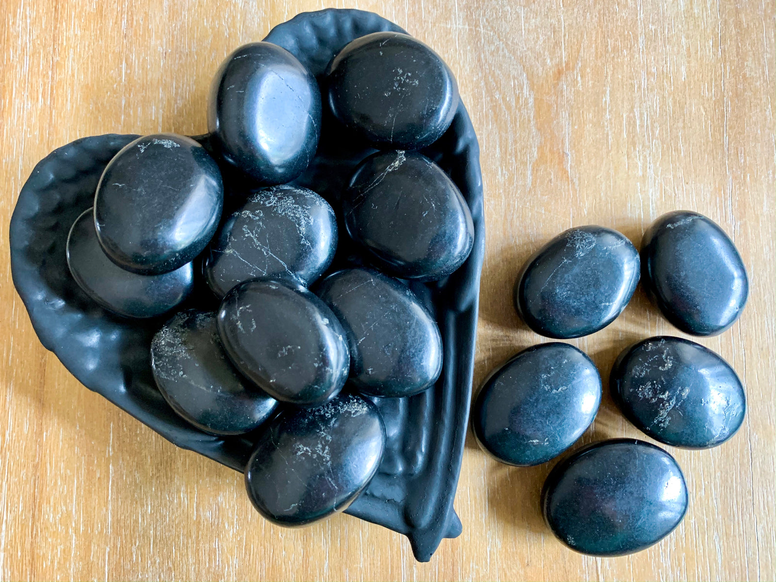 Shungite Palm Stone