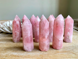 Rose Quartz Points