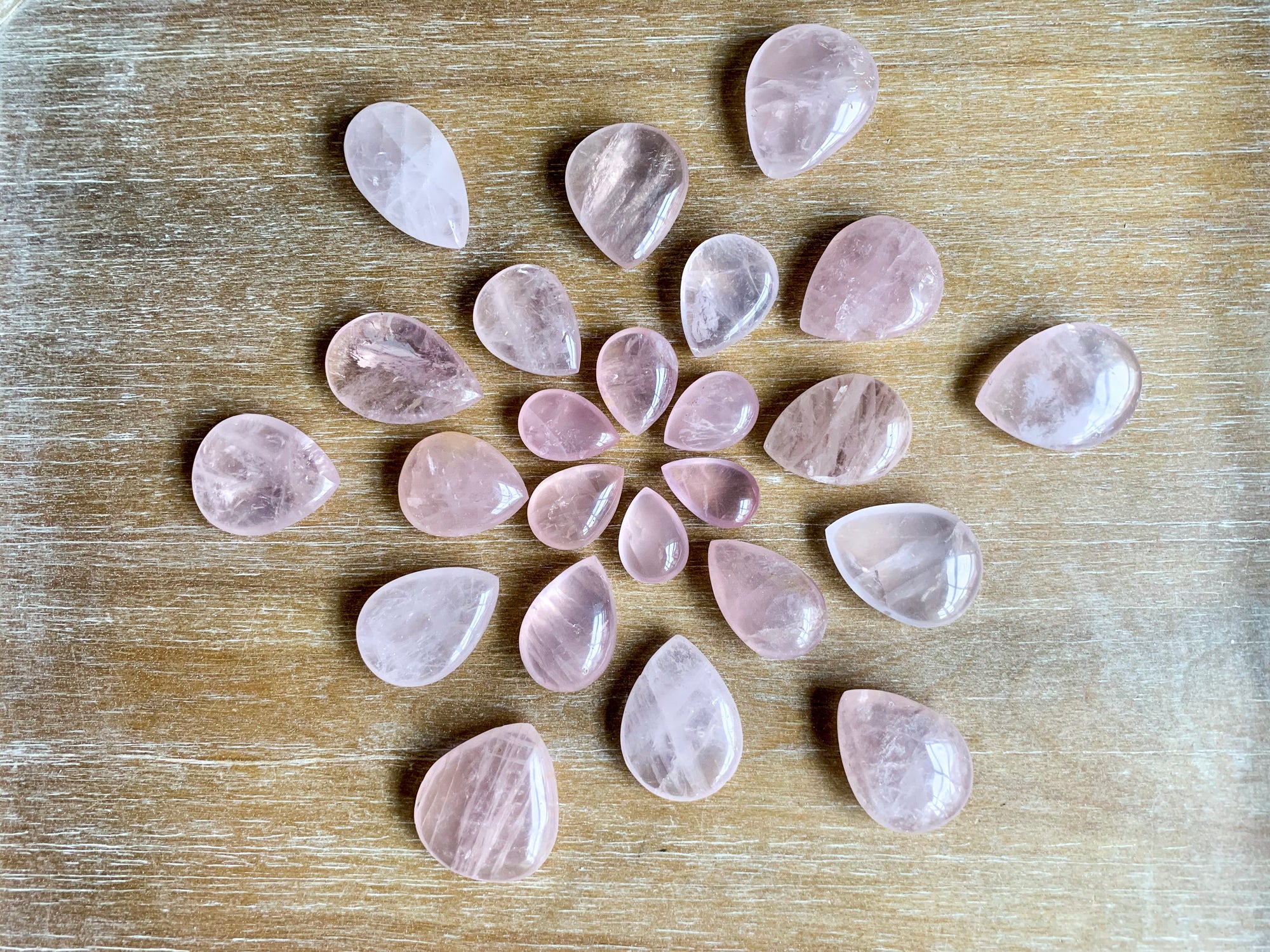 Rose Quartz Dew Drops