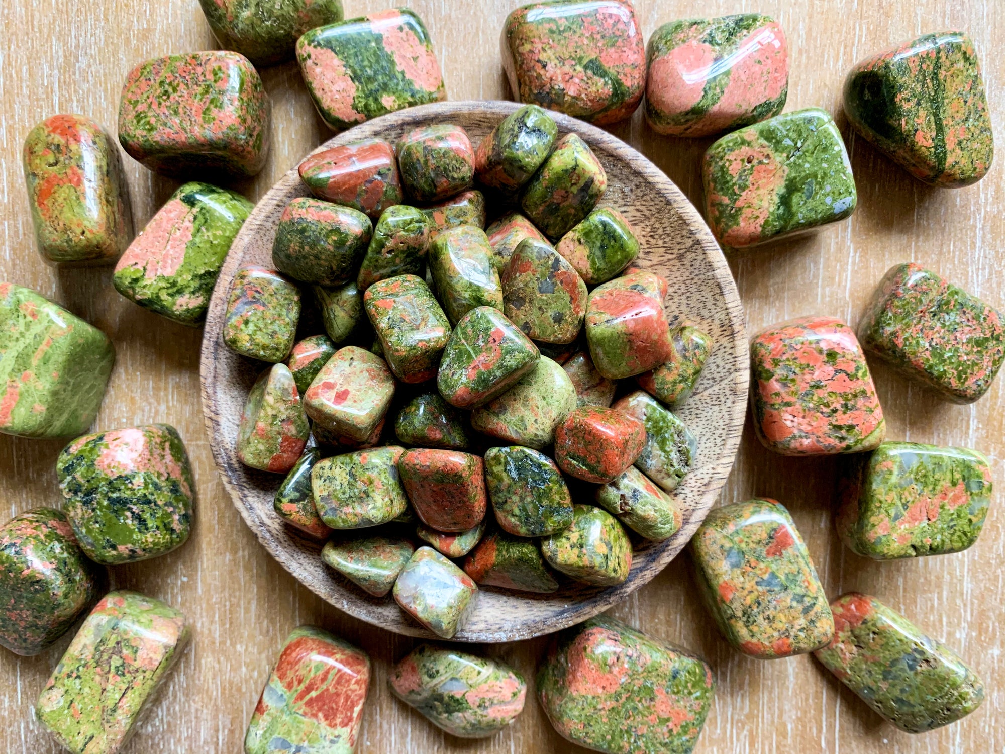 Unakite Tumbled Stone