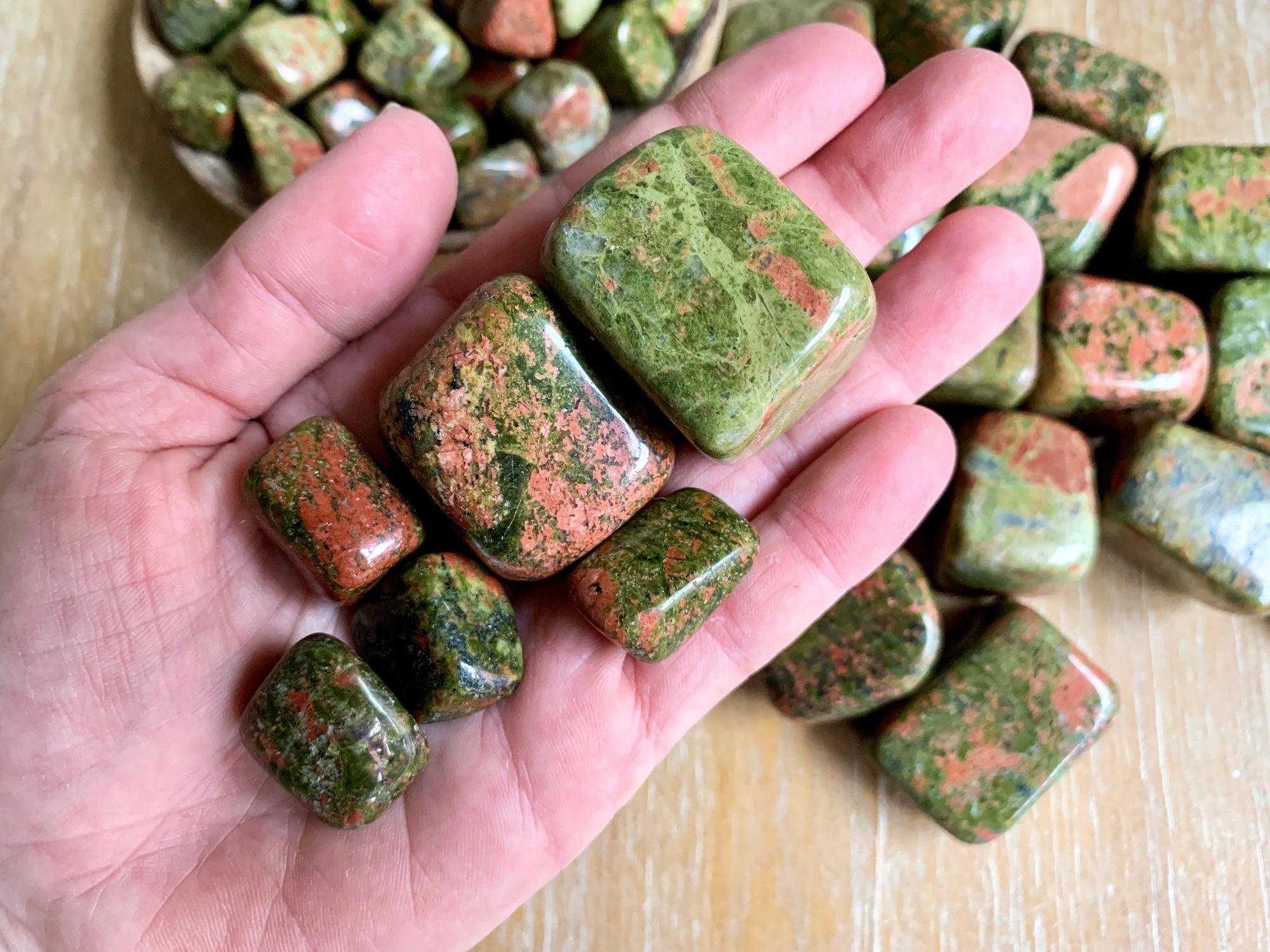 Unakite Tumbled Stone