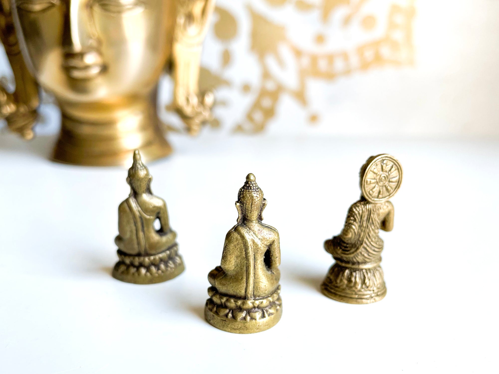 Buddha Tibetan Metal Statue - Protection