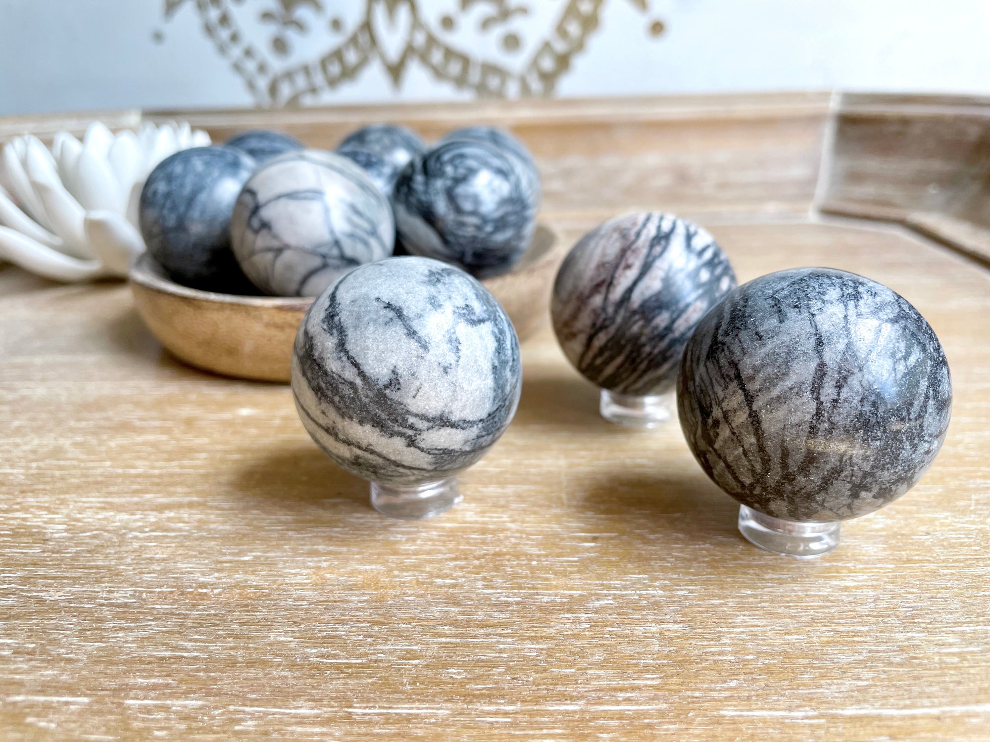 Zebra Jasper Sphere