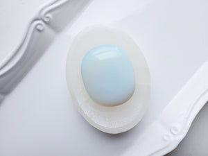 Opalite Palm Stone || Large