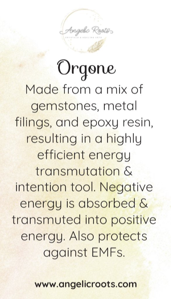Orgone Crystal Card