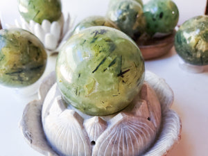 Prehnite Sphere